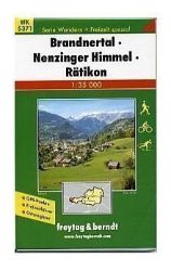 WK 5371 Brandnertal 1:35 000 / turistická mapa WK 5371 Brandnertal 1:35 000 / turistická mapa