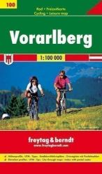RK 100 Vorarlberg 1:100 000 / cyklomapa - Mapy Rakousko Vorarlberg 1:100 000 / cyklomapa