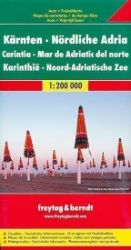 AK 716 Korutany, severní Jadran 1:200 000 / automapa + mapa volného času - Mapy Rakousko Kärtnen , Nordliche Adria/Korutany, severní Jadran 1:200 000/automapa