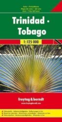 AK 143 Trinidad - Tobago 1:125 000 / automapa - Podle země Trinidad,Tobago 1:125T/mapa