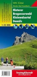 WK 5364 Hinterer Bregenzerwald 1:35 000 / turistická mapa WK 5364 Hinterer Bregenzerwald 1:35 000 / turistická mapa