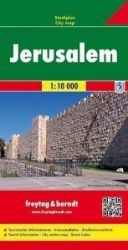 PL 506 Jeruzalém 1:10 000 / plán města - Mapy a průvodci Jeruzalém 1:10T mapa FB
