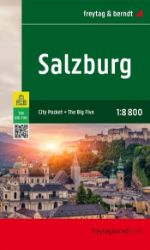 PL 18 CP Salzburg 1:8 800 / kapesní plán města - Města Evropy Salzburg 1:10T/kapesní plán města