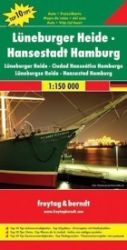 DEU 5 Luneburské vřesoviště, Hamburk 1:150 000 - Města Evropy Lüneburger Heide-Hansestadt Hamburg/Luneburské vřesoviště,Hanzovní město Hamburk 1:150T/automapa