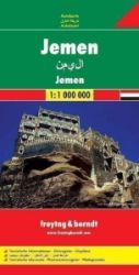 AK 158 Jemen 1:1 000 000 / automapa - Dvojjazyčná literatura Jemen 1:1,1M/mapa