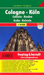PL 127 CP Kolín nad Rýnem 1:10 000 / kapesní plán města - Města Evropy Cologne, Köln/Kolín nad Rýnem 1:10T/kapesní plán města