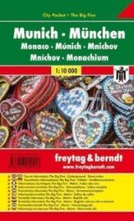 PL 26 CP Mnichov 1:10 000 / kapesní plán města - Mapy Německo Munich, München/Mnichov 1:10T/kapesní plán města
