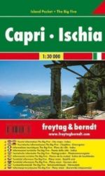 AK 0606 IP Capri - Ischie 1:30 000 + Velká pětka / kapesní lamino - Podle země Capri,Ischie 1:30T/kapesní mapa