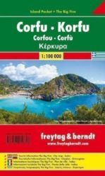AK 0831 IP Korfu 1:100 000 / kapesní (lamino) + Velká pětka Řecko - Mapy Řecké ostrovy Corfu-Korfu