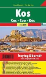 AK 0809 IP Kos 1:65 000 + Velká pětka Řecko / kapesní lamino - Mapy Velká Británie Kos 1:65T/kapesní mapa