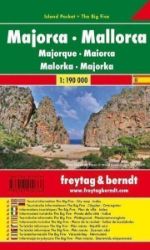 AK 0507 IP Mallorca 1:190 000 kapesní lamino - Podle země Majorca/Mallorca 1:190T/kapesní mapa