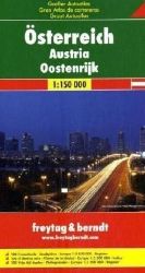 GAOEN Velký autoatlas Rakouska 1:150 000 / autoatlas - Mapy Rakousko GAOEN Velký autoatlas Rakouska