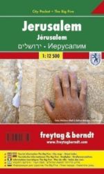 PL 506 CP Jeruzalém 1:12 500 / kapesní plán města - Mapy a průvodci Jerusalem/Jeruzalém 1:12,5T/9T/kapesní plán města