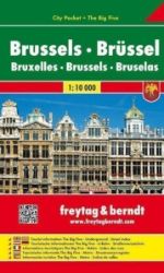PL 119 CP Brusel 1:10 000 / kapesní plán města - Mapy Amsterdam, Brusel Brusel, Brüssel 1:10T/kapesní plán města