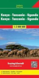 AK 2104 Keňa Tanzanie Uganda Rwanda 1:2 000 000 / automapa AK 2104 Keňa Tanzanie Uganda Rwanda 1:2 000 000 / automapa