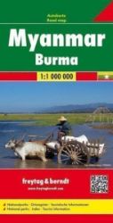 AK 182 Myanmar - Burma 1:1 000 000 / automapa - Podle země Myanmar,Barma 1:900T/mapa