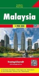 AK 185 Malajsie 1:900 000 / automapa - Podle země Malaysia/Malajsie 1:900T/mapa