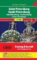 PL 108 CP Petrohrad 1:15 000 / kapesní plán města - Města Evropy Saint Petersburg/Petrohrad 1:12,5T/kapesní plán města