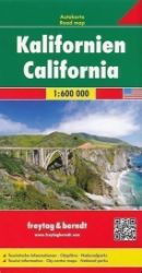 AK 204 Kalifornie 1:600 000 / automapa - Podle země Kalifornien, California/Kalifornie 1:500T/mapa