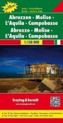 AK 0625 Abruzzo, Molise 1:150 000 - Mapy a průvodci Abruzzen-Molise-L’Aquila-Campobasso/Abruzzo,Molise,Campobasso,L´Aquila 1:150T/automapa