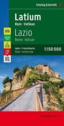 AK 0626 Lazio, Řím, Vatikán 1:150 000 / automapa AK 0626 Lazio, Řím, Vatikán 1:150 000 / automapa
