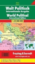 Svět / nástěnná politická mapa 1:25 000 000 (175x121 cm) lamino+lišty Svět / nástěnná politická mapa 1:25 000 000 (175x121 cm) lamino+lišty