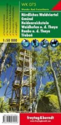 WK 075 Nördliches Waldviertel, Gmünd, Litschau 1:50 000 / turistická mapa - Mapy a průvodci WK 075 Nördliches Waldviertel, Gmünd, Heidenreichstein, Waidhofen, Raabs, Třeboň 1:50 000/mapa