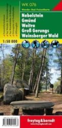 WK 076 Nebelstein, Gmünd, Weitra 1:50 000 / turistická mapa - Mapy a průvodci WK 076 Nebelstein, Gmünd, Weitra 1:50 000/mapa