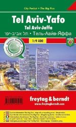 PL 526 CP Tel Aviv - Jaffa 1:9 400 / kapesní plán města - Podle země Tel Aviv-Yaffo 1:10T/kapesní plán města