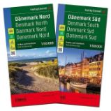 AK 6303 Dánsko 1:150 000, sada 2 map - Mapy Severské státy Dänemark/Dánsko 1:150T/set 2 mapy