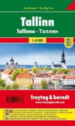 PL 101 CP Tallin 1:8 000 / kapesní plán města - Mapy a průvodci PL 101 CP Tallin 1:8t. kapesní lamino