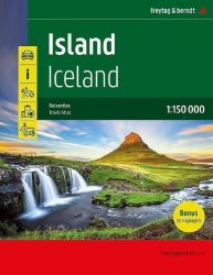 IS SP Island 1:150 000 / autoatlas (spirálová vazba) - Mapy a průvodci Island - Autoatlas 1:150 000