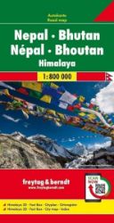 AK 224 Nepál - Bhutan 1:800 000 / automapa AK 224 Nepál - Bhutan 1:800 000 / automapa