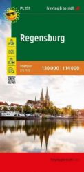 Regensburg 1:14 000 / plán města Regensburg 1:14 000 / plán města