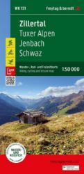 Zillertal 1:50 000 / turistická a cykloturistická mapa Zillertal 1:50 000 / turistická a cykloturistická mapa