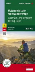 Rakouské dálkové turistické stezky 1:800 000 / turistická a cykloturistická mapa Rakouské dálkové turistické stezky 1:800 000 / turistická a cykloturistická mapa