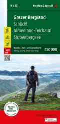 Pohoří Graz 1:50 000 / turistická, cyklistická a rekreační mapa - Mapy Rakousko Pohoří Graz 1:50 000 / turistická, cyklistická a rekreační mapa