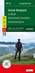 Pohoří Graz 1:50 000 / turistická, cyklistická a rekreační mapa - Mapy Rakousko Pohoří Graz 1:50 000 / turistická, cyklistická a rekreační mapa