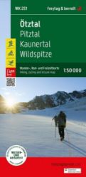 Ötztal 1:50 000 / turistická, cyklistická a rekreační mapa Ötztal 1:50 000 / turistická, cyklistická a rekreační mapa