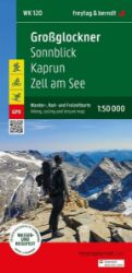 Großglockner - Sonnblick - Kaprun - Zell am See 1:50 000 / turistická mapa - Mapy Rakousko Großglockner - Sonnblick - Kaprun - Zell am See 1:50 000 / turistická mapa