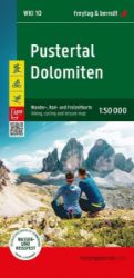 Pustertal - Dolomity 1:50 000 / turistická, cyklistická a rekreační mapa Pustertal - Dolomity 1:50 000 / turistická, cyklistická a rekreační mapa