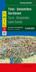 Tyrolsko – Dolomity – Gardské jezero 1:450 000 / automapa + panoramatická mapa Tyrolsko – Dolomity – Gardské jezero 1:450 000 / automapa + panoramatická mapa