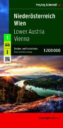 Dolní Rakousko - Vídeň 1:200 000 / silniční a rekreační mapa Dolní Rakousko - Vídeň 1:200 000 / silniční a rekreační mapa