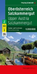 Horní Rakousko – Salzkammergut 1:200 000 / automapa + rekreační mapa Horní Rakousko – Salzkammergut 1:200 000 / automapa + rekreační mapa