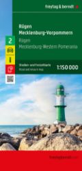 Rujána – Meklenbursko-Přední Pomořansko 1:150 000 / automapa + rekreační mapa - Mapy Německo Rujána – Meklenbursko-Přední Pomořansko 1:150 000 / automapa + rekreační mapa
