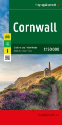 Cornwall 1:150 000 / automapa + volnočasová mapa - Mapy Velká Británie Cornwall 1:150 000 / automapa + volnočasová mapa