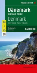 AK 6305 Dánsko, Grónsko, Faerské ostrovy 1:400 000 / automapa - Mapy Severské státy Dánsko, Grónsko, Faerské ostrovy / Dänemark, Grönland, Färöer 1:400 000 automapa