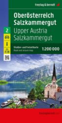 Horní Rakousko-Salzkammergut 1:200 000 / automapa - Mapy Rakousko Horní Rakousko-Salzkammergut 1:200 000 / automapa