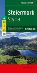 Štýrsko 1:200 000 / automapa - Mapy Rakousko Štýrsko 1:200 000 / automapa