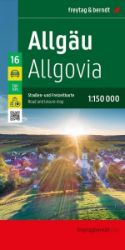 Allgäu 1:150.000 / automapa + rekreační mapa - Mapy Německo Allgäu 1:150.000 / automapa + rekreační mapa